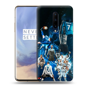 Силиконовый чехол на OnePlus 7 Pro с принтом Реал Роналдо Силиконовый чехол на OnePlus 7 Pro с принтом Реал Роналдо