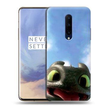 Силиконовый чехол на OnePlus 7 Pro с принтом Как приручить дракона Силиконовый чехол на OnePlus 7 Pro с принтом Как приручить дракона