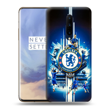 Силиконовый чехол на OnePlus 7 Pro с принтом Chelsea Челси