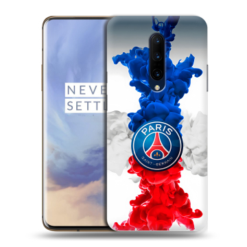 Силиконовый чехол на OnePlus 7 Pro с принтом PSG ПСЖ