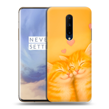 Силиконовый чехол на OnePlus 7 Pro с принтом Милые котята Силиконовый чехол на OnePlus 7 Pro с принтом Милые котята