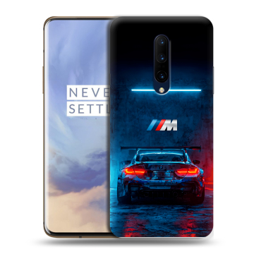 Силиконовый чехол на OnePlus 7 Pro с принтом BMW БМВ