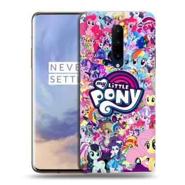 Силиконовый чехол на OnePlus 7 Pro с принтом My little pony Дружба чудо Силиконовый чехол на OnePlus 7 Pro с принтом My little pony Дружба чудо