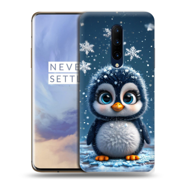 Силиконовый чехол на OnePlus 7 Pro с принтом Новый год