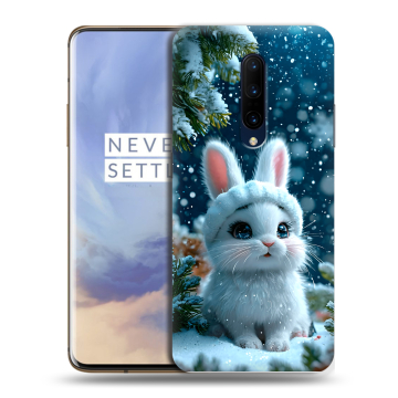 Силиконовый чехол на OnePlus 7 Pro с принтом Новый год