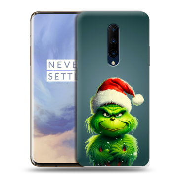 Силиконовый чехол на OnePlus 7 Pro с принтом Новый год