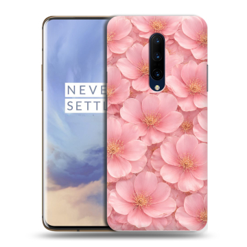 Силиконовый чехол на OnePlus 7 Pro с принтом женский