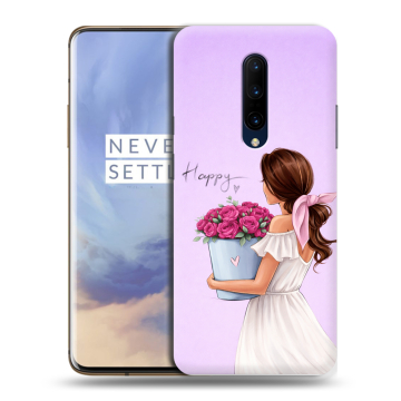 Силиконовый чехол на OnePlus 7 Pro с принтом женский Силиконовый чехол на OnePlus 7 Pro с принтом женский