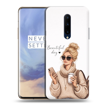Силиконовый чехол на OnePlus 7 Pro с принтом женский Силиконовый чехол на OnePlus 7 Pro с принтом женский