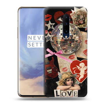 Силиконовый чехол на OnePlus 7 Pro с принтом для девочек