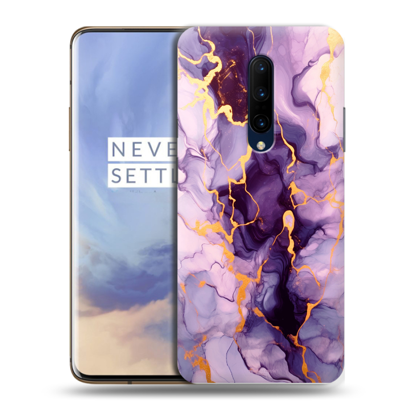 Силиконовый чехол на OnePlus 7 Pro с принтом Мрамор Силиконовый чехол на OnePlus 7 Pro с принтом Мрамор