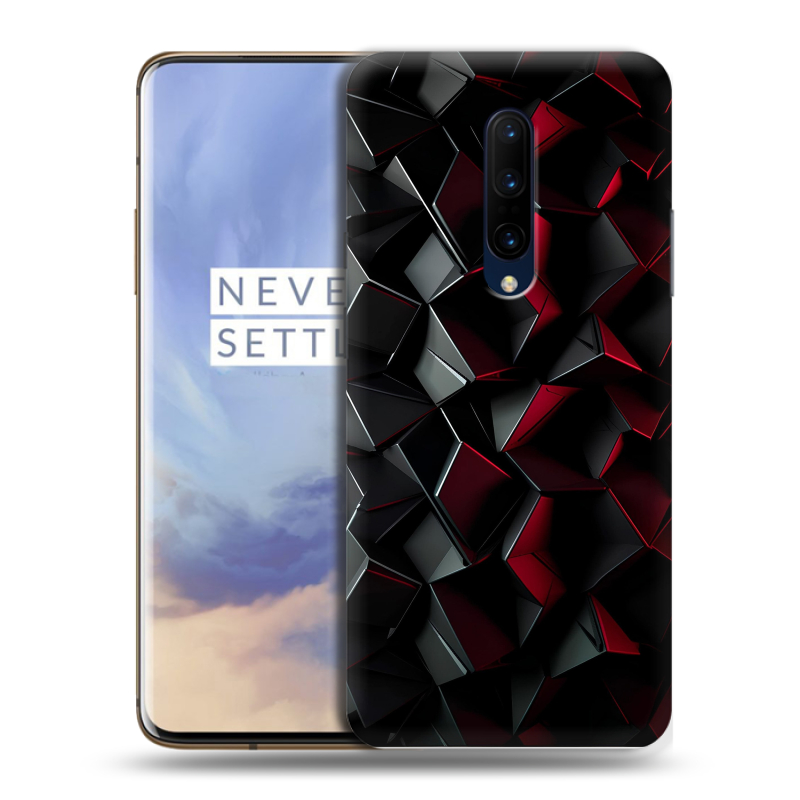 Силиконовый противоударный чехол на OnePlus 7 Pro с принтом Абстракция Силиконовый противоударный чехол на OnePlus 7 Pro с принтом Абстракция