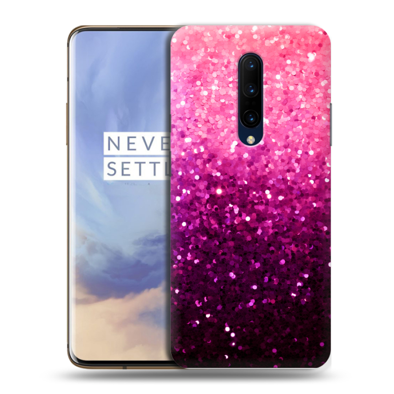Силиконовый чехол на OnePlus 7 Pro с принтом Блестки Силиконовый чехол на OnePlus 7 Pro с принтом Блестки