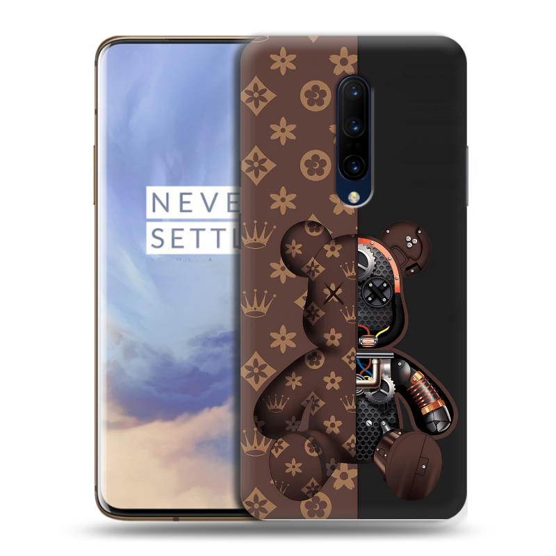 Силиконовый противоударный чехол на OnePlus 7 Pro с принтом Луи робот Силиконовый противоударный чехол на OnePlus 7 Pro с принтом Луи робот