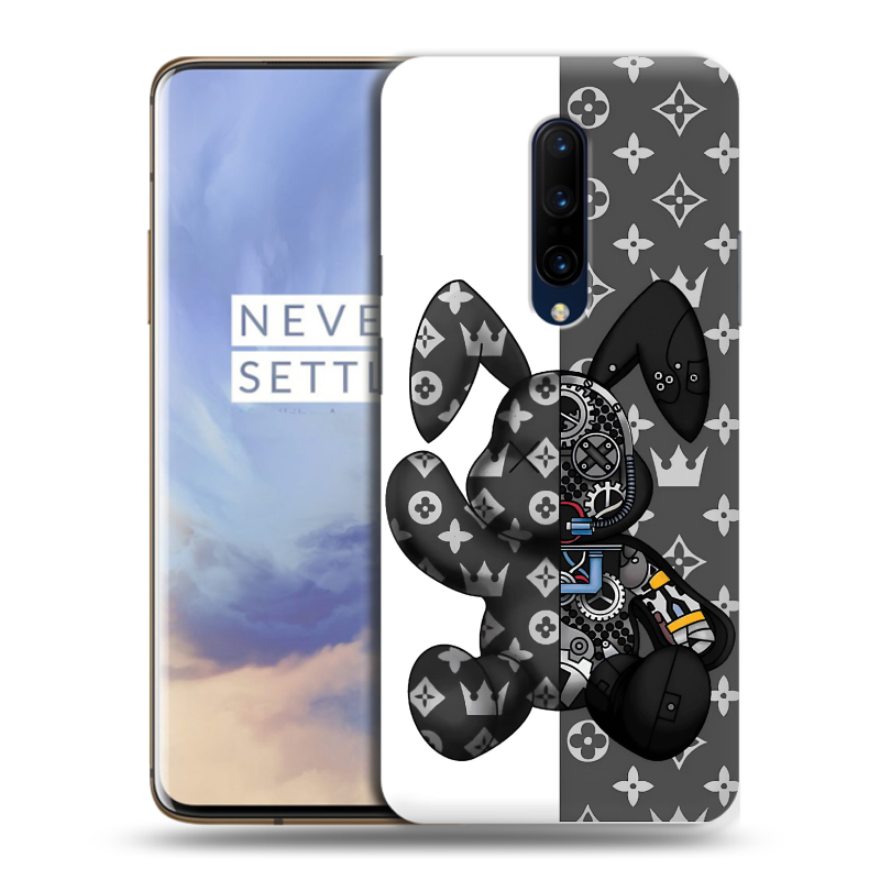 Пластиковый чехол на OnePlus 7 Pro с принтом Луи робот Пластиковый чехол на OnePlus 7 Pro с принтом Луи робот