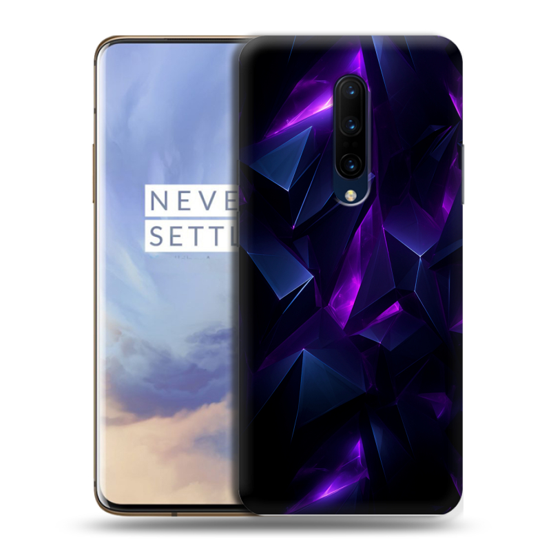 Пластиковый чехол на OnePlus 7 Pro с принтом Абстракиция Пластиковый чехол на OnePlus 7 Pro с принтом Абстракиция