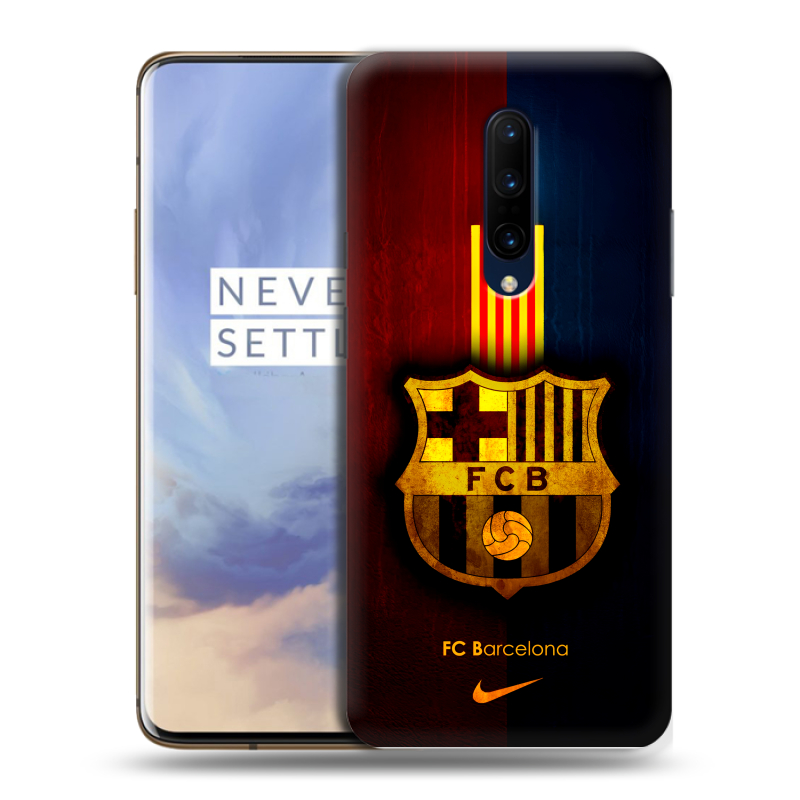 Пластиковый чехол на OnePlus 7 Pro с принтом Барселона Barcelona Пластиковый чехол на OnePlus 7 Pro с принтом Барселона Barcelona
