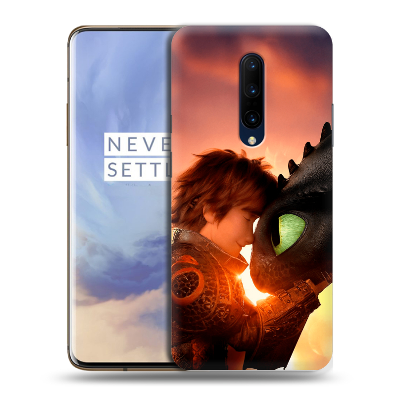 Пластиковый чехол на OnePlus 7 Pro с принтом Как приручить дракона Пластиковый чехол на OnePlus 7 Pro с принтом Как приручить дракона