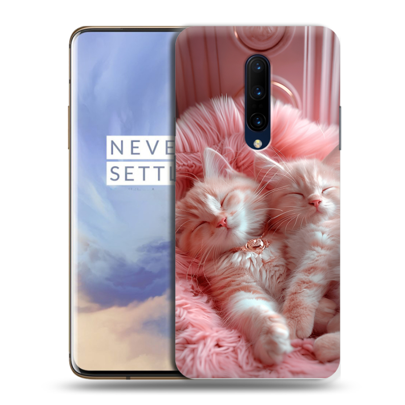 Силиконовый чехол на OnePlus 7 Pro с принтом котята котики Силиконовый чехол на OnePlus 7 Pro с принтом котята котики
