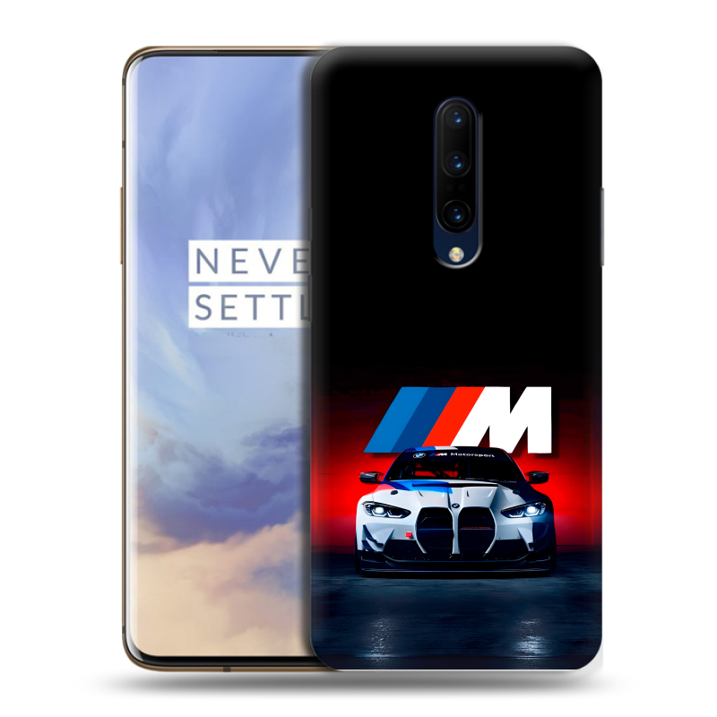 Силиконовый чехол на OnePlus 7 Pro с принтом БМВ BMW Силиконовый чехол на OnePlus 7 Pro с принтом БМВ BMW