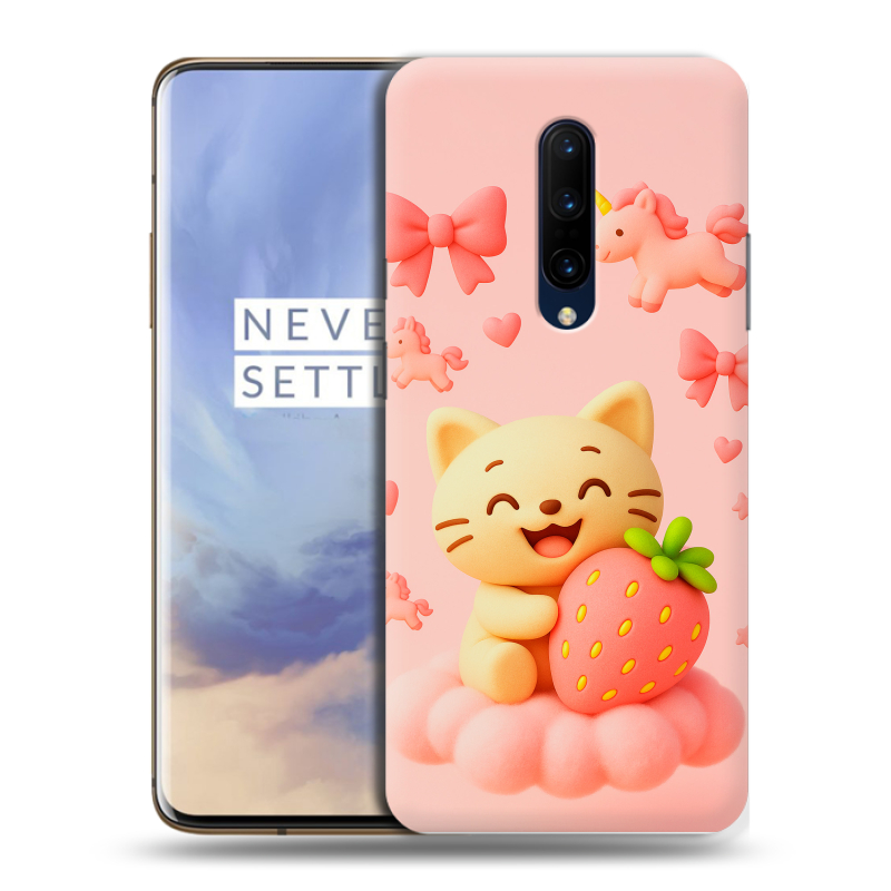 Силиконовый противоударный чехол на OnePlus 7 Pro с принтом для девочек Силиконовый противоударный чехол на OnePlus 7 Pro с принтом для девочек