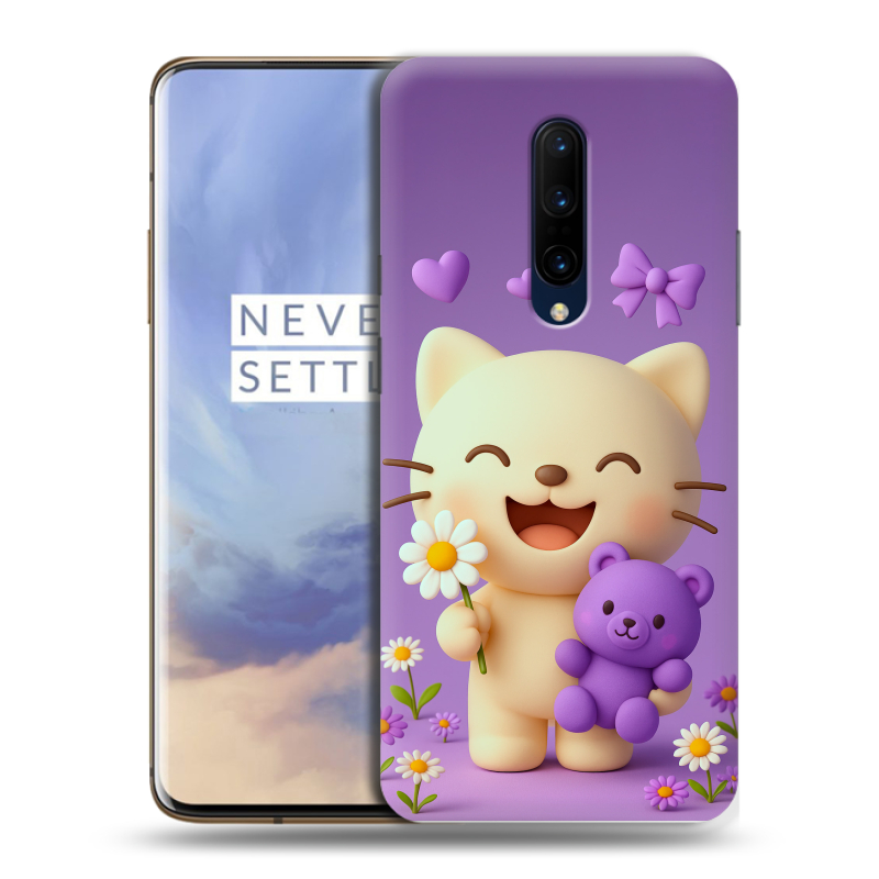 Силиконовый противоударный чехол на OnePlus 7 Pro с принтом для девочек Силиконовый противоударный чехол на OnePlus 7 Pro с принтом для девочек