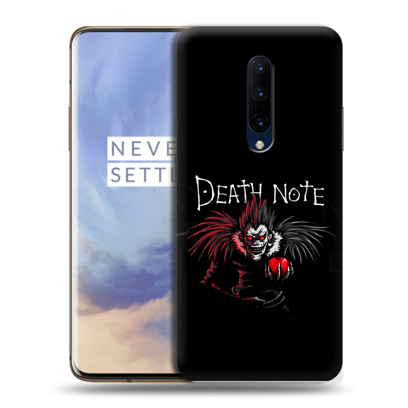 Пластиковый чехол на OnePlus 7 Pro с принтом Death note Тетрадь смерти Пластиковый чехол на OnePlus 7 Pro с принтом Death note Тетрадь смерти