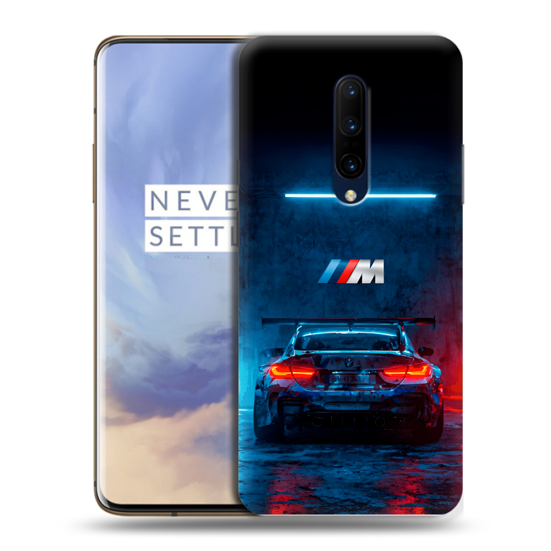Силиконовый противоударный чехол на OnePlus 7 Pro с принтом BMW БМВ Силиконовый противоударный чехол на OnePlus 7 Pro с принтом BMW БМВ
