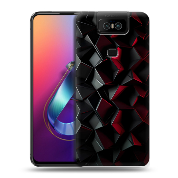 Пластиковый чехол на ASUS ZenFone 6 ZS630KL с принтом Абстракция Пластиковый чехол на ASUS ZenFone 6 ZS630KL с принтом Абстракция