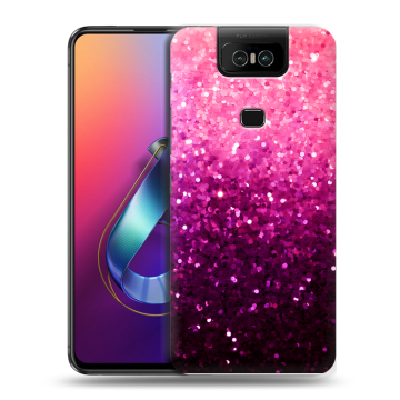 Пластиковый чехол на ASUS ZenFone 6 ZS630KL с принтом Блестки