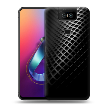 Пластиковый чехол на ASUS ZenFone 6 ZS630KL с принтом Текстура металла Пластиковый чехол на ASUS ZenFone 6 ZS630KL с принтом Текстура металла