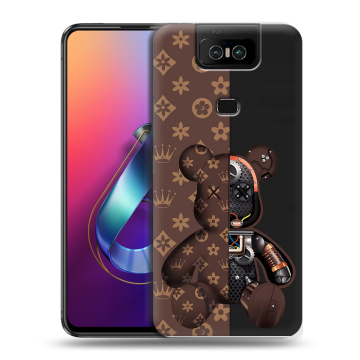 Пластиковый чехол на ASUS ZenFone 6 ZS630KL с принтом Луи робот Пластиковый чехол на ASUS ZenFone 6 ZS630KL с принтом Луи робот