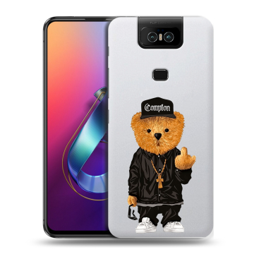 Пластиковый чехол на ASUS ZenFone 6 ZS630KL с принтом Плюшевый медведь Пластиковый чехол на ASUS ZenFone 6 ZS630KL с принтом Плюшевый медведь