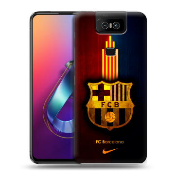Пластиковый чехол на ASUS ZenFone 6 ZS630KL с принтом Барселона Barcelona Пластиковый чехол на ASUS ZenFone 6 ZS630KL с принтом Барселона Barcelona