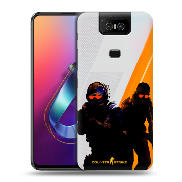Пластиковый чехол на ASUS ZenFone 6 ZS630KL с принтом Контер страйк Counter strike Пластиковый чехол на ASUS ZenFone 6 ZS630KL с принтом Контер страйк Counter strike