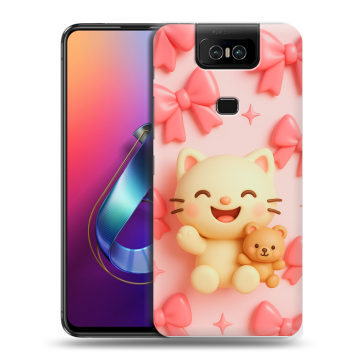 Пластиковый чехол на ASUS ZenFone 6 ZS630KL с принтом для девочек Пластиковый чехол на ASUS ZenFone 6 ZS630KL с принтом для девочек