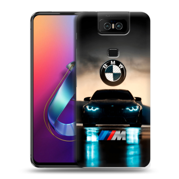 Пластиковый чехол на ASUS ZenFone 6 ZS630KL с принтом БМВ BMW