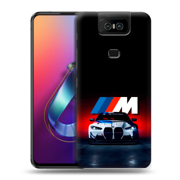 Пластиковый чехол на ASUS ZenFone 6 ZS630KL с принтом БМВ BMW