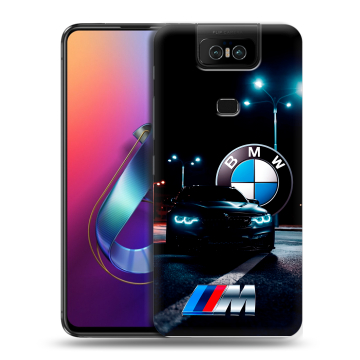 Пластиковый чехол на ASUS ZenFone 6 ZS630KL с принтом БМВ BMW