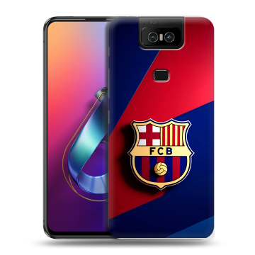 Пластиковый чехол на ASUS ZenFone 6 ZS630KL с принтом Барселона Barcelona Пластиковый чехол на ASUS ZenFone 6 ZS630KL с принтом Барселона Barcelona