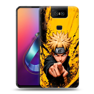 Пластиковый чехол на ASUS ZenFone 6 ZS630KL с принтом Naruto Наруто Пластиковый чехол на ASUS ZenFone 6 ZS630KL с принтом Naruto Наруто