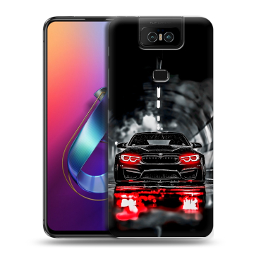 Пластиковый чехол на ASUS ZenFone 6 ZS630KL с принтом BMW БМВ