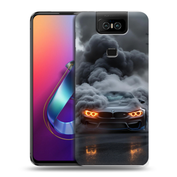 Пластиковый чехол на ASUS ZenFone 6 ZS630KL с принтом BMW БМВ