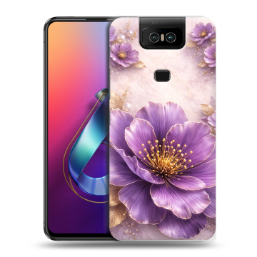 Пластиковый чехол на ASUS ZenFone 6 ZS630KL с принтом женский Пластиковый чехол на ASUS ZenFone 6 ZS630KL с принтом женский