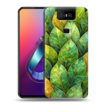 Пластиковый чехол на ASUS ZenFone 6 ZS630KL с принтом женский Пластиковый чехол на ASUS ZenFone 6 ZS630KL с принтом женский