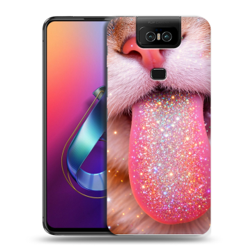 Пластиковый чехол на ASUS ZenFone 6 ZS630KL с принтом для девочек Пластиковый чехол на ASUS ZenFone 6 ZS630KL с принтом для девочек