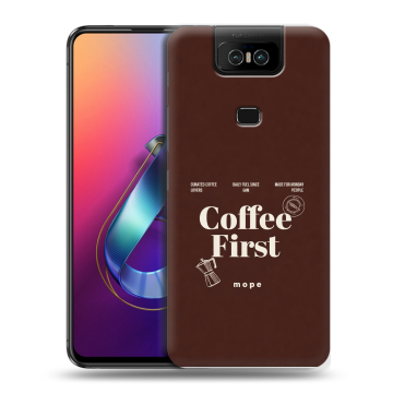 Пластиковый чехол на ASUS ZenFone 6 ZS630KL с принтом женский Пластиковый чехол на ASUS ZenFone 6 ZS630KL с принтом женский