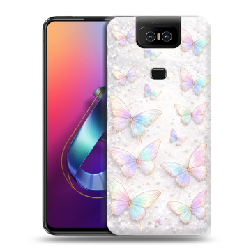 Пластиковый чехол на ASUS ZenFone 6 ZS630KL с принтом женский Пластиковый чехол на ASUS ZenFone 6 ZS630KL с принтом женский