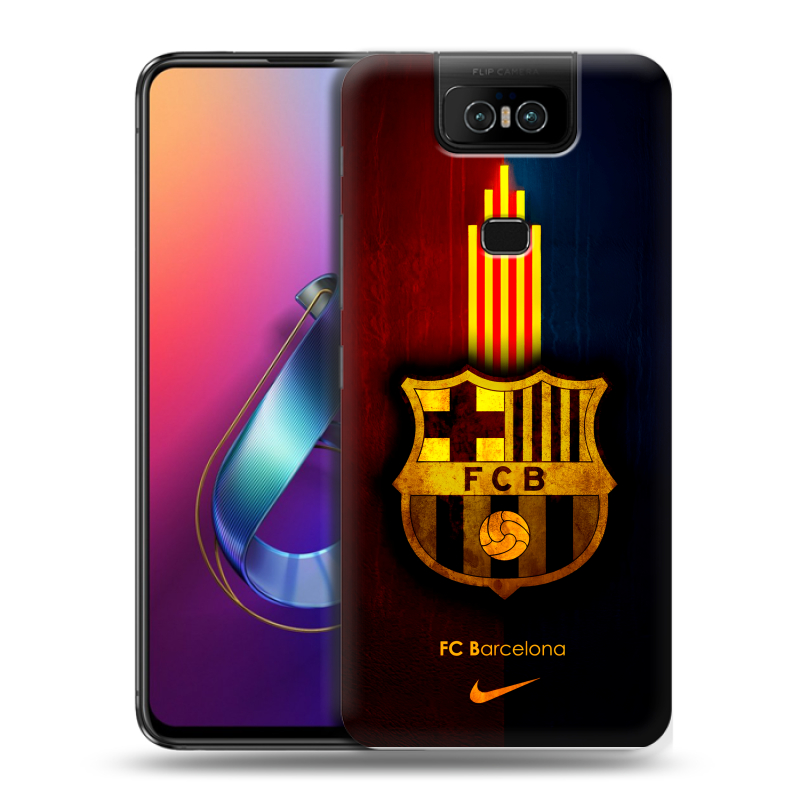 Пластиковый чехол на ASUS ZenFone 6 ZS630KL с принтом Барселона Barcelona Пластиковый чехол на ASUS ZenFone 6 ZS630KL с принтом Барселона Barcelona