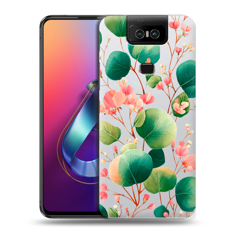 Пластиковый чехол на ASUS ZenFone 6 ZS630KL с принтом женский Пластиковый чехол на ASUS ZenFone 6 ZS630KL с принтом женский